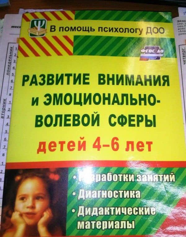 Развитие внимания и эмоционально-волевой сферы детей 4-6 лет. Разработки занятий, диагн. и дид. мат. (3)