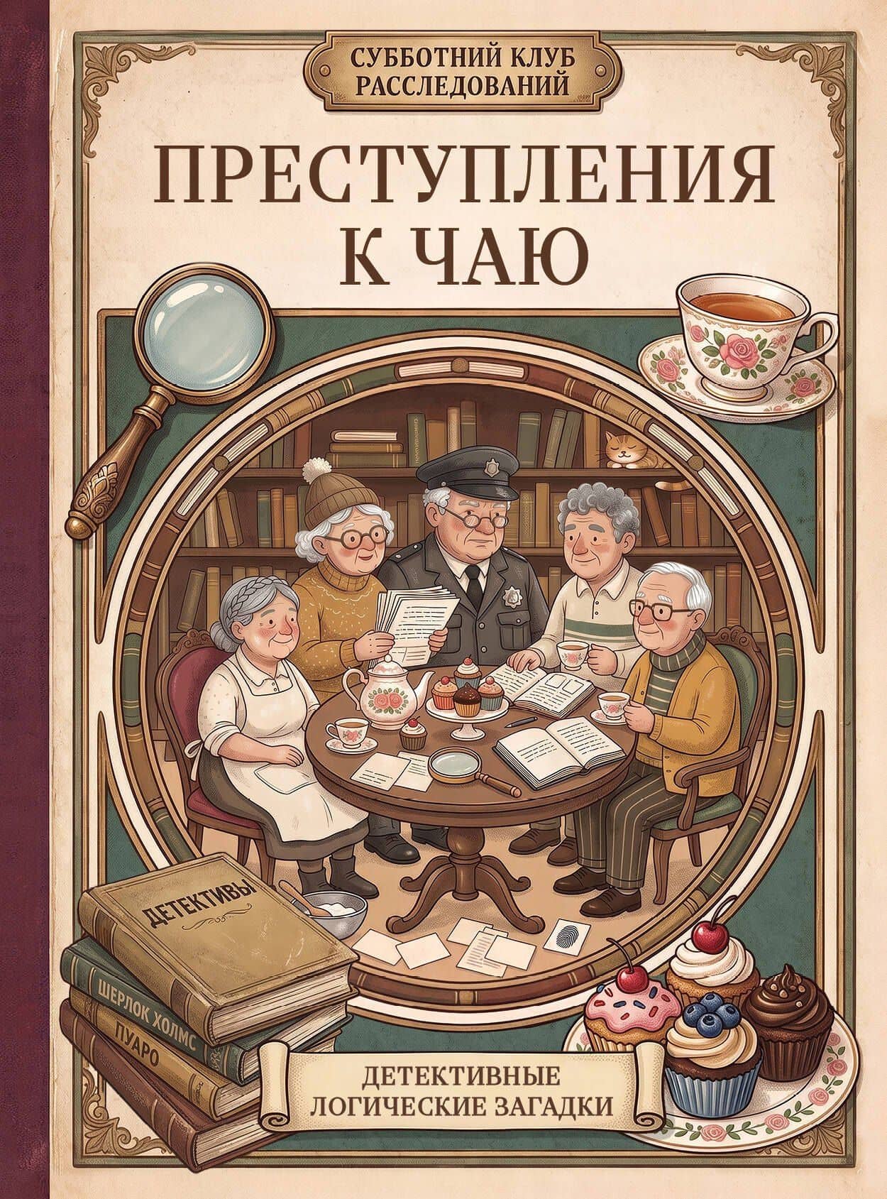 Преступления к чаю. Детективные логические загадки — Шарлотта Бейкер
