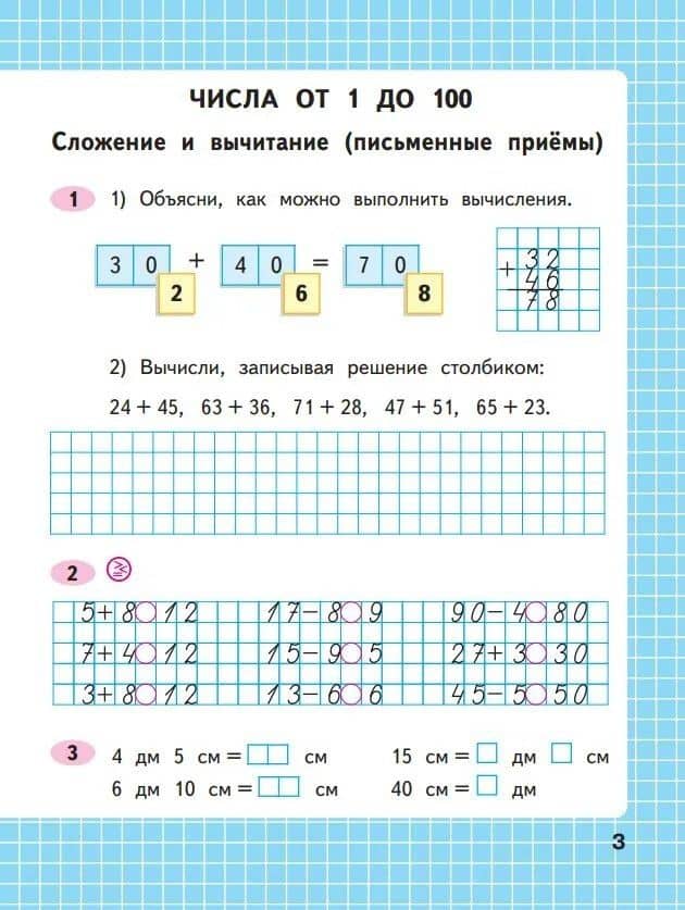Математика. 2 класс. Рабочая тетрадь. В 2-х частях. Часть 2 — Светлана Ивановна Волкова (2)