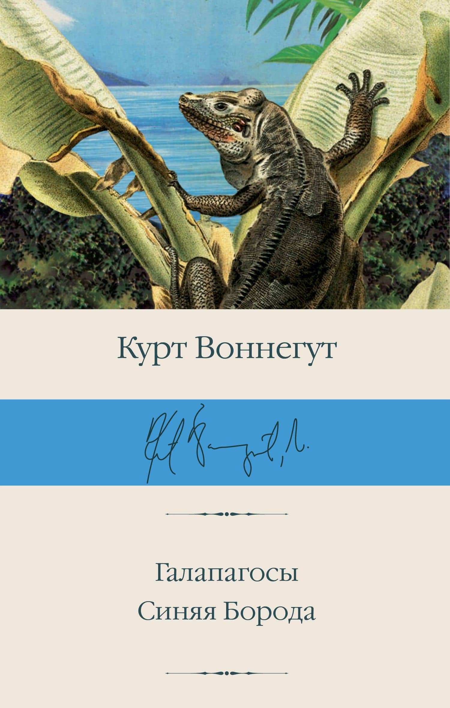 Галапагосы. Синяя Борода — Курт Воннегут