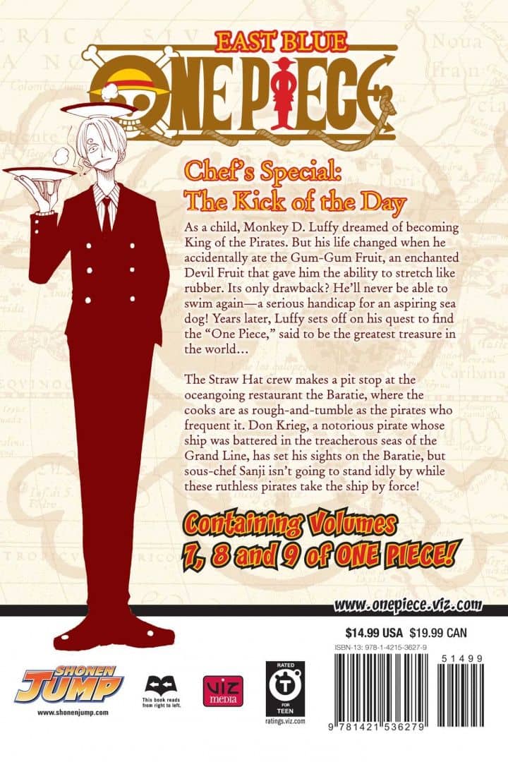 One Piece. Omnibus Edition. Volume 7, 8, 9 — Eiichiro Oda (2)
