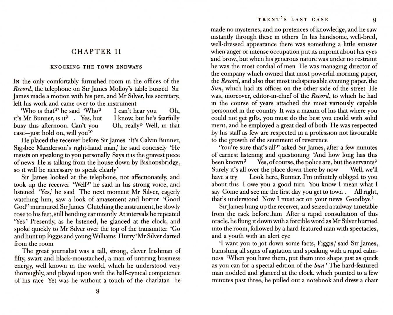 Trent's Last Case — E C Bentley (2)