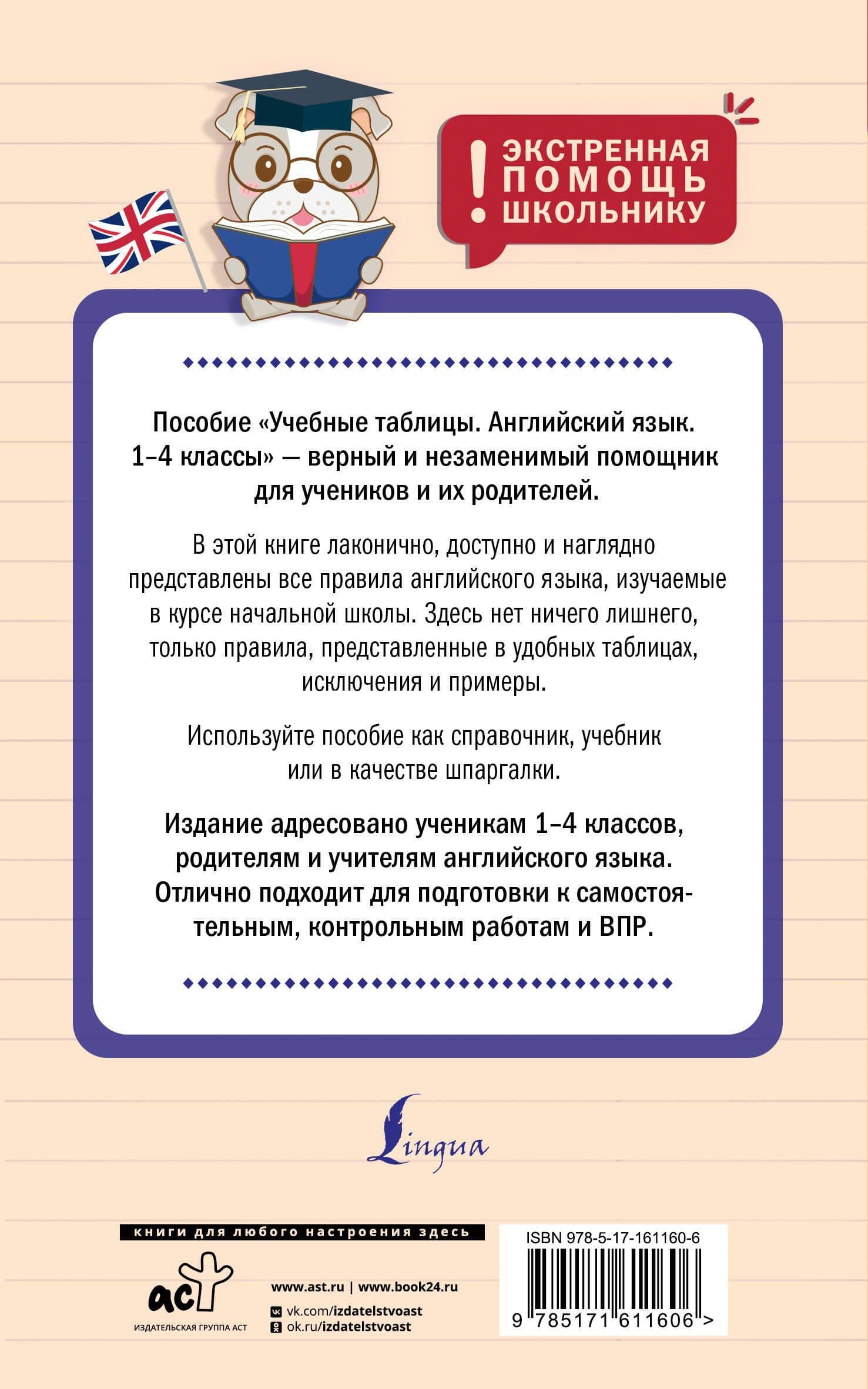 Учебные таблицы. Английский язык. 1-4 классы — Виктория Александровна Державина (2)