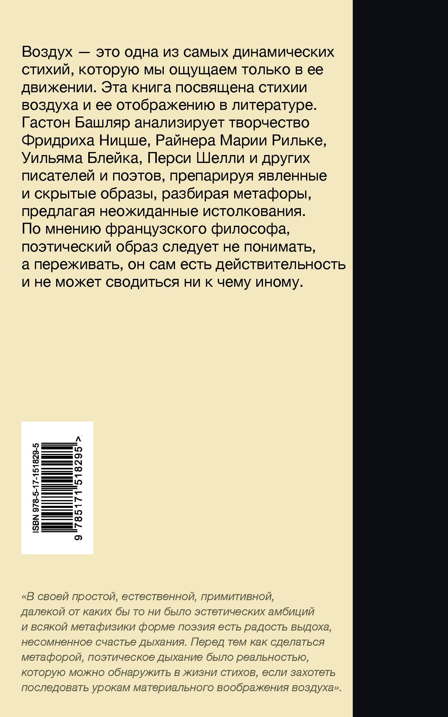 Грезы о воздухе. Опыт о воображении движения — Гастон Башляр (2)