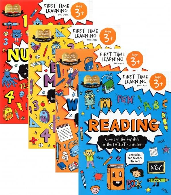 First Time Learning. 4 Book Bumper Pack 3+