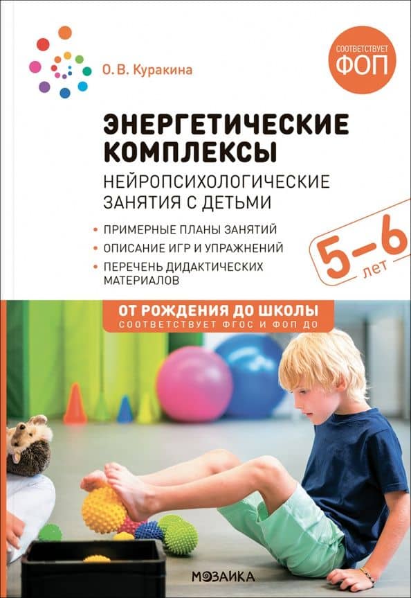 Энергетические комплексы. Нейропсихологические занятия с детьми 5-6 лет. Методическое пособие — Олеся Викторовна Куракина