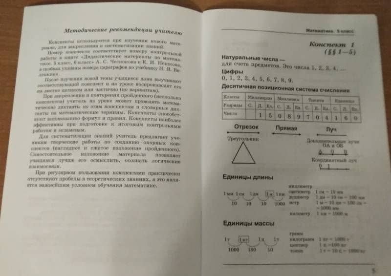 Математика. 5-6 классы. Опорные конспекты — Е. В. Смыкалова (3)