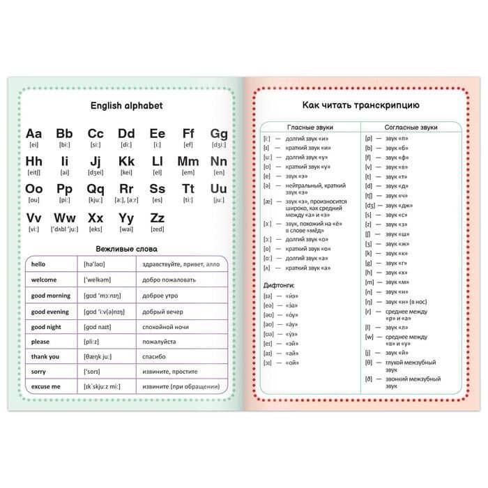 Словарь для записи английских слов English notebook "Кот" (2)