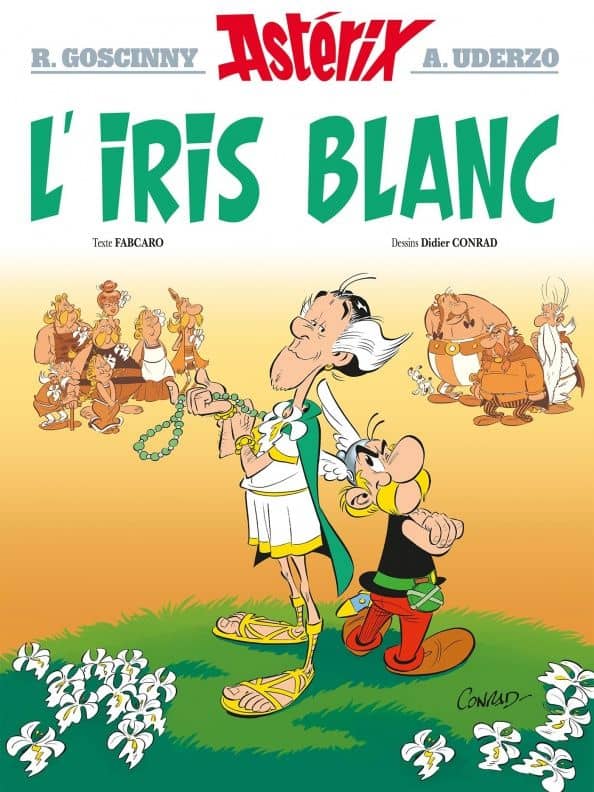 Asterix. Tome 40. L'iris blanc. Комикс — Fabcaro