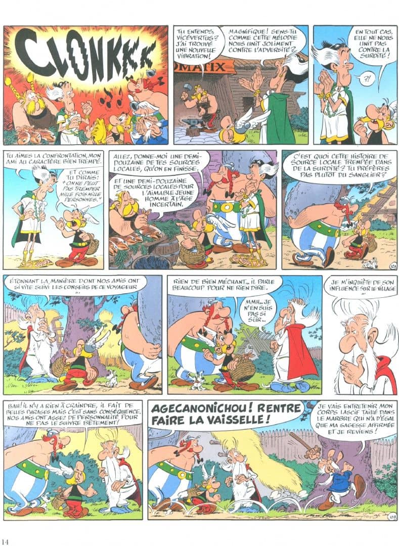 Asterix. Tome 40. L'iris blanc. Комикс — Fabcaro (2)