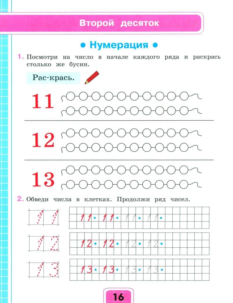 Математика. 2 класс. Рабочая тетрадь. Адаптированные программы. Часть 1. ФГОС ОВЗ — Татьяна Викторовна Алышева (2)