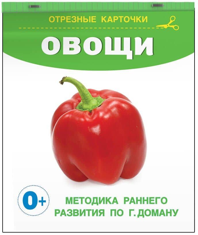 Овощи. Отрезные карточки (3)