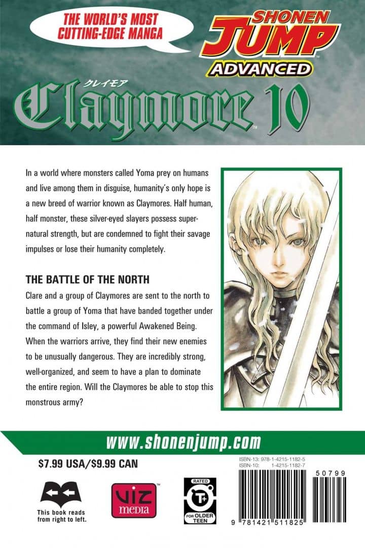 Claymore. Volume 10 — Norihiro Yagi (2)
