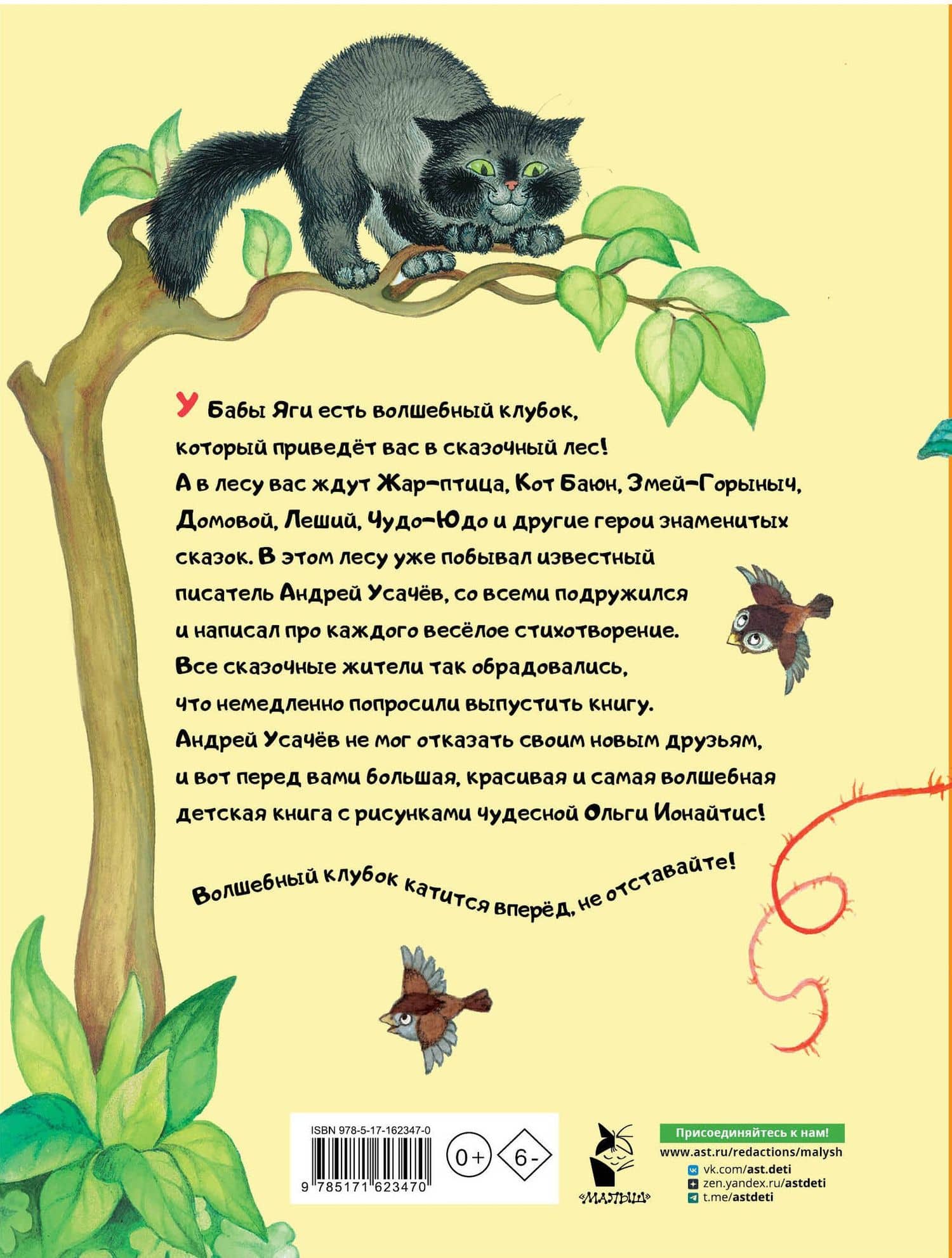 Волшебный клубок. Рисунки О. Ионайтис — Андрей Алексеевич Усачев (2)